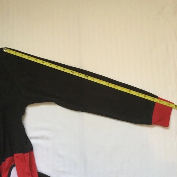 Disney Mickey Mouse Adult One Piece Pajamas Costume Size Large 12-14 - Picture 6 of 8